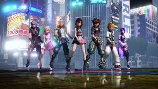 MMD KINGDOM HEARTS Specialist Persona 4 Remix 4K REUPLOAD [upl. by Chemarin]