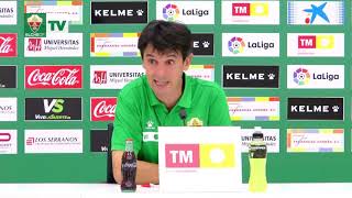 Elche CF Oficial  RP Pacheta Post Elche  Granada COPA  130918 [upl. by Novar]