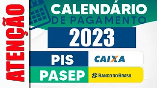 ATENÇÃO PAGAMENTO PIS PASEP 2023 ABONO SALARIAL pispasep abonosalarial [upl. by Madea57]