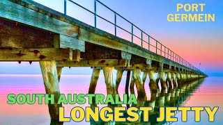 4K The longest Jetty in South Australia  Port Germein Jetty [upl. by Eitteb]