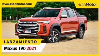 Maxus T90 2021  ¿Será el fin de las pickup medianas tradicionales de gama alta [upl. by Zachary]