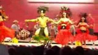 Honolulu Festival Tahitian Dancing [upl. by Enelhtac]