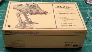 Maschinen Krieger MaK Super Jerry part 1 assembly begins [upl. by Darci]