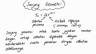 Bab 5 part 2 Matematik Tambahan Tingkatan 4 KSSM 52 Janjang Geometri [upl. by Ardelle34]