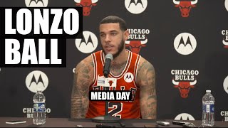 quotWe can do special things THIS YEARquot 202324 Season Lonzo Ball Media Day [upl. by Edris]