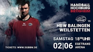 Handball  2 HBL SG BBM Bietigheim vs HBW BalingenWeilstetten [upl. by Fryd]