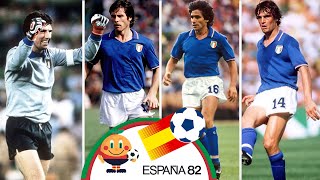 Italy Squad 1982 World Cup Then and Now  ESPAN 82 [upl. by Elle162]