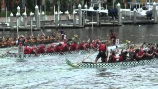 Wun Fun Cru  Tampa Bay Dragon Boat Races 2012 A Div Consolation [upl. by Nazler786]