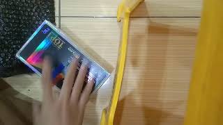 unboxing paket dari fawzia cell [upl. by Yelsnya]