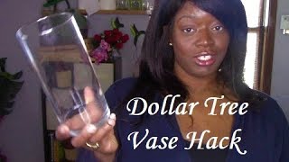 Simply Lavish at Home Dollar Tree Vase Hack [upl. by Adlemi344]