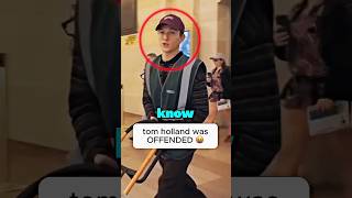 Tom Holland was OFFENDED… [upl. by Claresta]