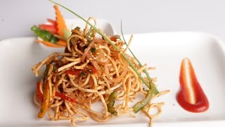 Crispy Chinese Bhel Recipe with Philips Air Fryer by VahChef [upl. by Gorges]