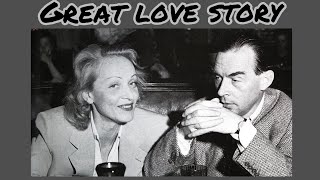 Great love story Erich Maria Remarque and Marlene Marlene Dietrich [upl. by Nadabas27]