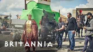 Britannia cast  Talk all things from script to screen  Sky Atlantic [upl. by Sewell398]