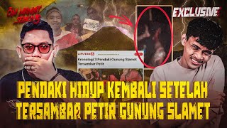 MUSIM HUJAN 3 PENDAKI INI TERSAMBAR PETIR DI GUNUNG SLAMET OMMAMAT [upl. by Sedicla]