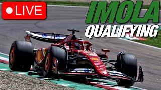 F1 IMOLA GRAND PRIX QUALIFYING 2024  Live Reaction amp Commentary [upl. by Atsedom]