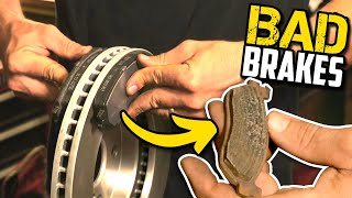 Why Your Car Brakes Are Making Noise  Squeaking Screeching Scraping Grinding Brake Noise [upl. by Nathanil]