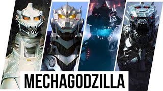 Mechagodzilla Evolution in Movies and TV Shows 19742024 [upl. by Nnayrrehs252]