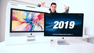 2019 iMac UNBOXING and REVIEW [upl. by Aneelad]