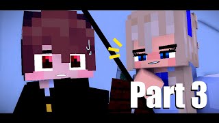 Minecraft Animation  School story love boy Part 3 [upl. by Inirt]