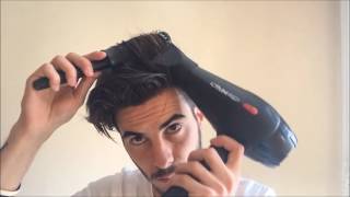 Pompadour Hairstyle Tutorial  Erkek Saç Yapılışı [upl. by Howland]