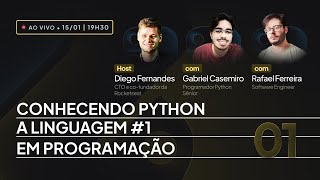 Conhecendo Python  a linguagem 1 em programação  Workshop de Carreira em Python [upl. by Donoghue585]