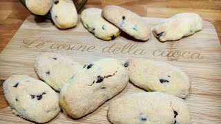 Biscotti da inzuppo con gocce di cioccolato [upl. by Marietta]