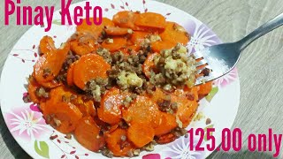 Keto meal Cheesy Carrots [upl. by Colbert164]