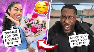 Thanking My Fiance For Flowers ANOTHER MAN Bought Me For Easter PRANK [upl. by Kind457]