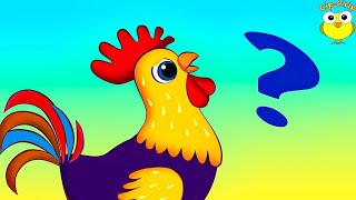 Il gallo e il ciambellino Chicchirichì  Canzoni e Rime per Bambini [upl. by Allissa]