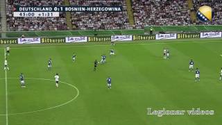 Miralem Pjanic Vs Germany Deutchland  HD Highlights 362010 [upl. by Ayram]