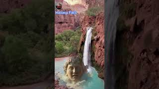 Havasu Falls A Hidden Oasis in the Grand Canyon waterfallwonders Hidden Oasis Canyon Havasu [upl. by Haveman]