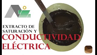 Conductividad eléctrica del extracto de saturación [upl. by Toille533]