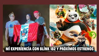 ¿FUE UN GRAN CONCIERTO DE BLINK 182 EN PERÚ ¿KUNG FU PANDA 4 PROMETE [upl. by Ahsenid]