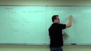 Calculus 1 Lecture 44 The Evaluation of Definite Integrals [upl. by Stahl]