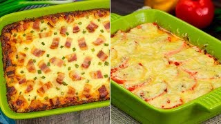 5 recetas cocinadas al horno que representa una forma más saludable y fácil de preparar GustosoTV [upl. by Alaik193]