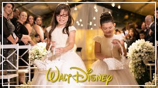 MUSICA TEMA da DISNEY ENTRADA das FLORISTAS em CASAMENTO [upl. by Sufur]