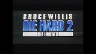 Szklana pułapka 2 1990 Die Hard 2 zwiastun VHS [upl. by Peadar]