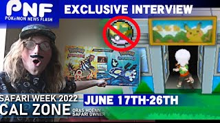 613  News Station interviews ORAS Safari Zone Warden  Safari Week 2022 Announcement [upl. by Iblok]