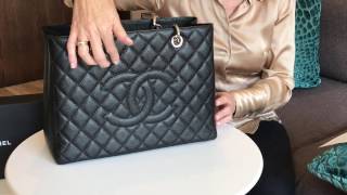 Chanel Grand Shopping Tote  Bag Review [upl. by Seadon]