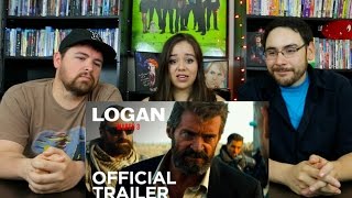 LOGAN Official International Red Band Trailer 1 Reaction [upl. by Hadlee803]