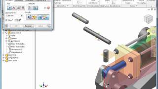 Autodesk Inventor Criação de montagens  MAPData [upl. by Ehcor]