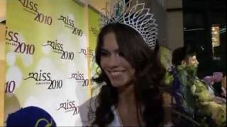 Miss Slovensko 2010 Interview [upl. by Rehpotsyrk]