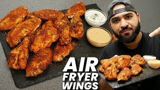 THE BEST Air Fryer Chicken Wings [upl. by Ahsitram]