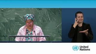 COSP17 Amina J Mohammed Deputy Secretary General [upl. by Assirok89]