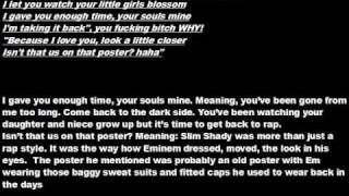 Eminem  My Darling Lyrics Explained [upl. by Ellie]