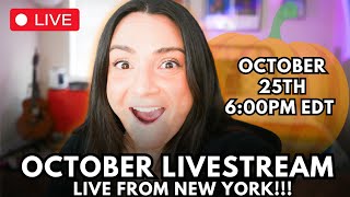 OCTOBER LIVESTREAM [upl. by Nottarts]