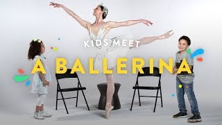 Kids Meet a Ballerina  Kids Meet  HiHo Kids [upl. by Polik]