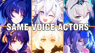 Honkai Impact 3rd All AntiEntropy Characters Japanese Dub Voice Actors Seiyuu Same Anime Character [upl. by Grodin]