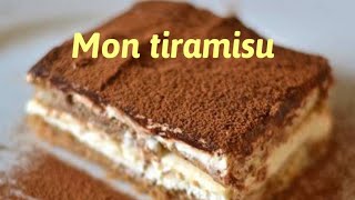 TIRAMISU  RECETTE FACILE ET RAPIDE [upl. by Allevon]